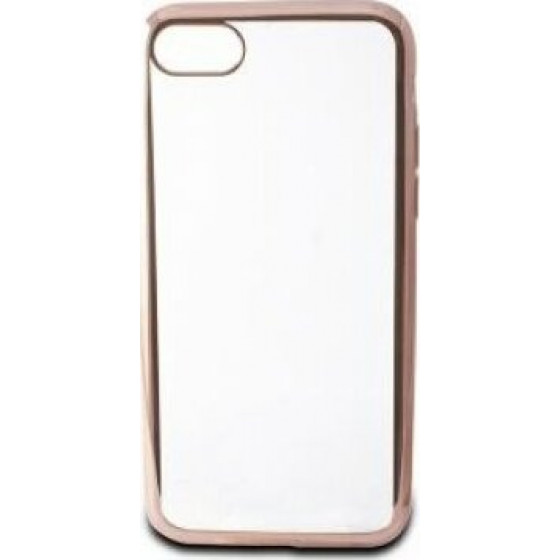 KSIX IPHONE 7 / 8 / SE 2020 trans metallic rose gold backcover - (B0935FTP16)