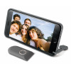KSIX SELFIE COVER WITH PHOTO SHUTTER AND STAND FOR IPHONE 6 / 6s black - (B0925CAS01)