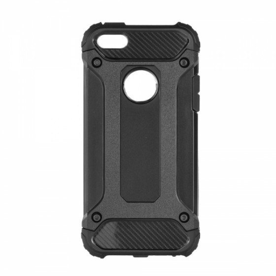 SENSO ARMOR IPHONE 5 / 5s SE black backcover - (SARMIP5B)