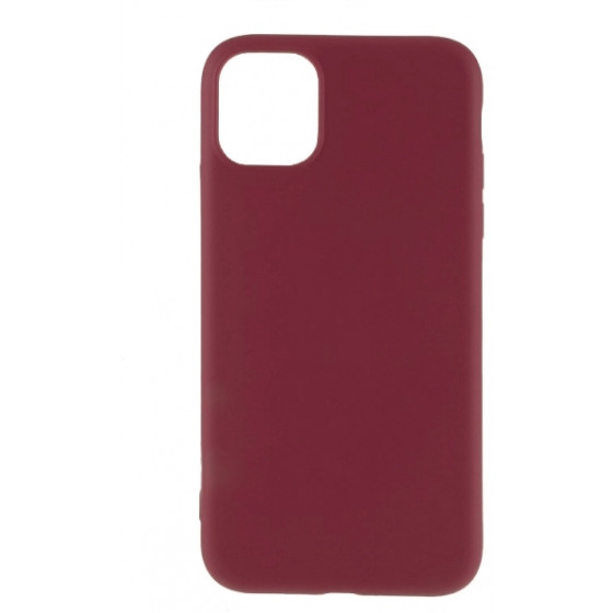 SENSO LIQUID IPHONE 12 / 12 PRO maroon backcover - (SELIIPH12PM)