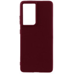 SENSO LIQUID SAMSUNG S21 ULTRA burgundy backcover - (SELISAMS21UBU)
