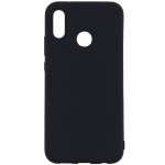 SENSO SOFT TOUCH HUAWEI P SMART 2019 / HONOR 10 LITE black backcover - (SESTHUAPS19B)