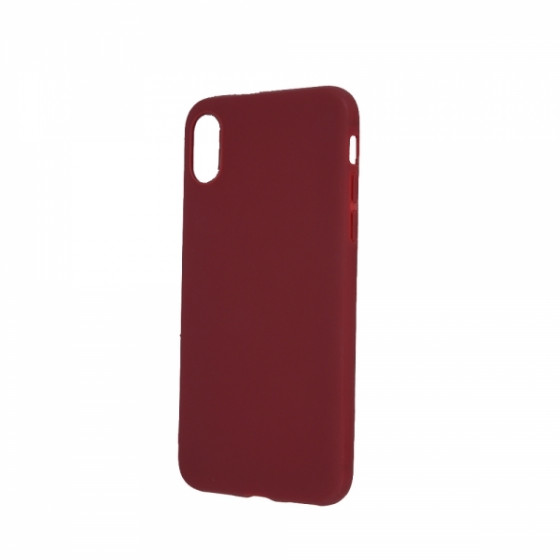 SENSO SOFT TOUCH IPHONE X / XS burgundy backcover - (SESTIPXBU)