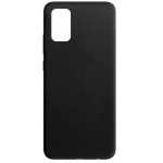 SENSO SOFT TOUCH SAMSUNG A02s black backcover - (SESTSAMA02SB)