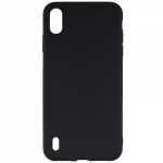 SENSO SOFT TOUCH SAMSUNG A10 black backcover - (SESTSAMA10B)