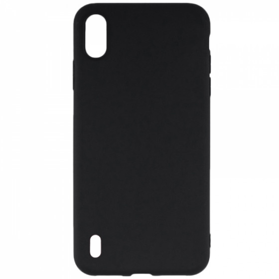 SENSO SOFT TOUCH SAMSUNG A10 black backcover - (SESTSAMA10B)