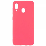 SENSO SOFT TOUCH SAMSUNG A20e pink backcover - (SESTSAMA20EP)