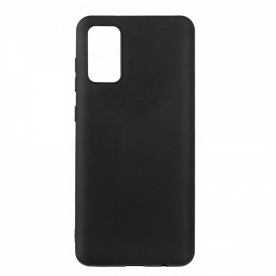 SENSO SOFT TOUCH SAMSUNG A31 black backcover - (SESTSAMA31B)