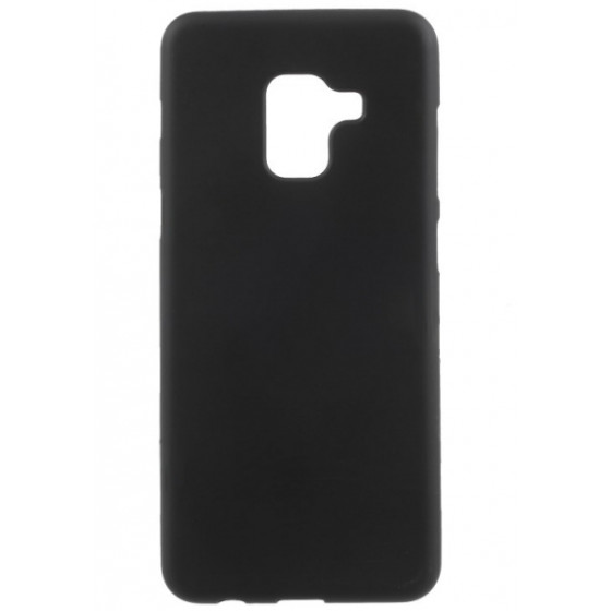 SENSO SOFT TOUCH SAMSUNG A6 2018 black backcover - (SESTSAMA6B)