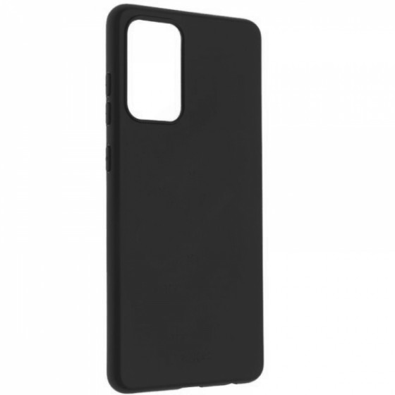 SENSO SOFT TOUCH SAMSUNG A72 black backcover - (SESTSAMA72B)