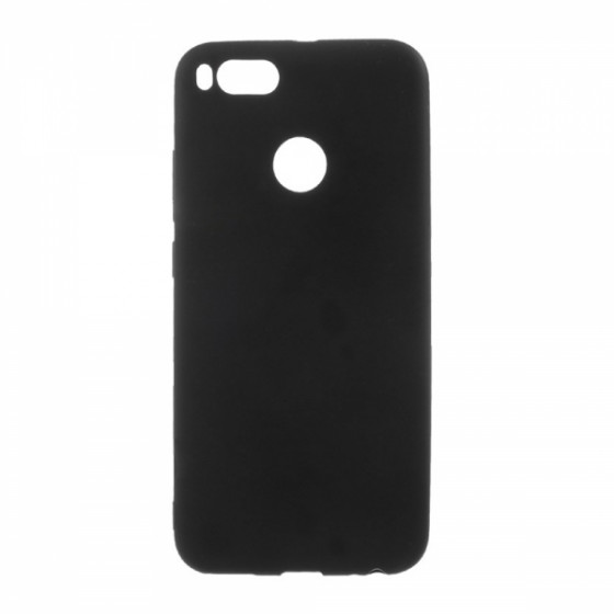 SENSO SOFT TOUCH XIAOMI Mi A1 black backcover - (SESTXIAMIA1B)