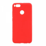 SENSO SOFT TOUCH XIAOMI Mi A1 red backcover - (SESTXIAMIA1R)
