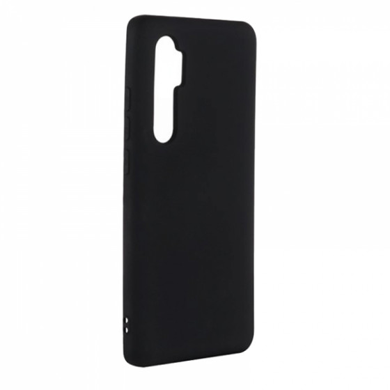 SENSO SOFT TOUCH XIAOMI MI NOTE 10 LITE black backcover - (SESTXIAMN10LB)