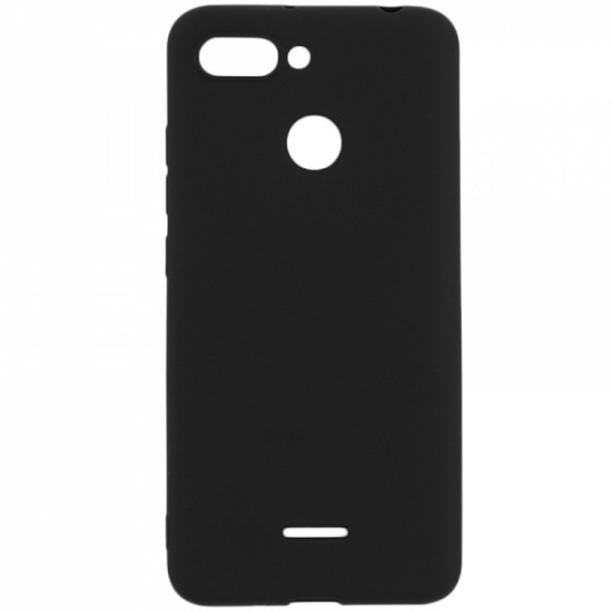 SENSO SOFT TOUCH XIAOMI REDMI 6 black backcover - (SESTXIAR6B)