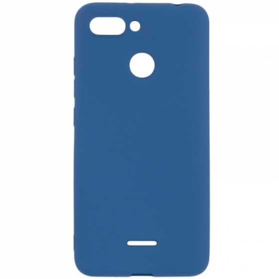 SENSO SOFT TOUCH XIAOMI REDMI 6 blue backcover - (SESTXIAR6BL)