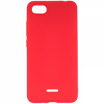 SENSO SOFT TOUCH XIAOMI REDMI 6A red backcover - (SESTXIAR6AR)