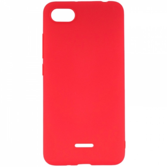 SENSO SOFT TOUCH XIAOMI REDMI 6A red backcover - (SESTXIAR6AR)