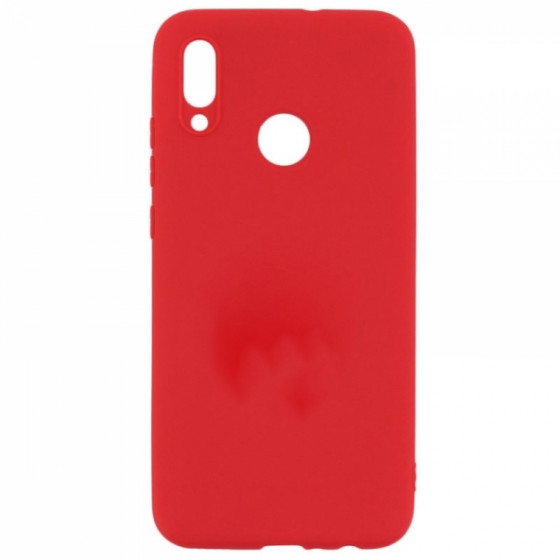SENSO SOFT TOUCH XIAOMI REDMI NOTE 7 red backcover - (SESTXIARN7R)