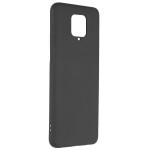 SENSO SOFT TOUCH XIAOMI REDMI NOTE 9 black backcover - (SESTXIARN9B)