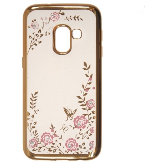 SENSO SPD DIAMOND SAMSUNG J6 PLUS 2018 gold backcover - (SENDIASAMJ6P1G)