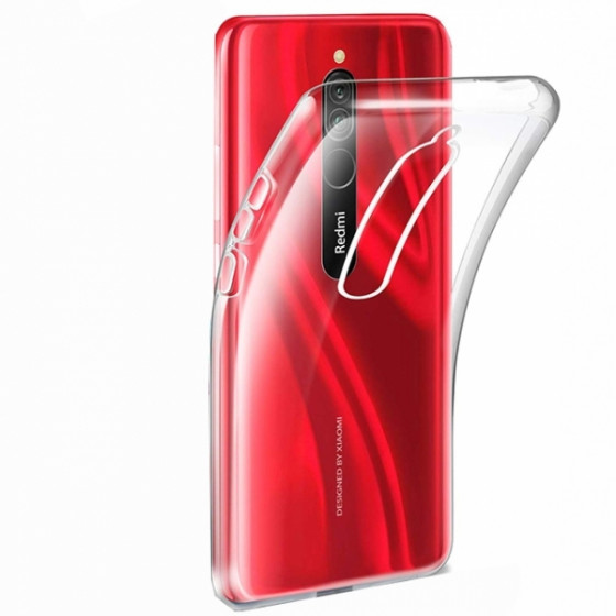 SENSO TPU 0.3 XIAOMI REDMI 8 trans backcover - (SE03XIAR8T)