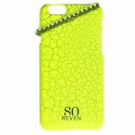 SO SEVEN IPHONE 6 / 6s Yellow Cracked Color + bracelet backcover - (SVNCSFPYLIP6)