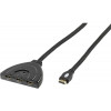 VIVANCO 3WAY HDMI AUTO SWITCHER 3 IN 1 4K 30HZ 0.80m - (47079)