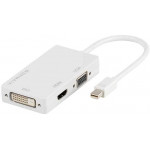 VIVANCO ADAPTER HDMI DVI VGA MINI DISPLAYPORT - (45283)