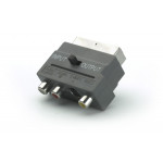 VIVANCO ADAPTER SCART MINI DIN SOCKET TO 3X RCA SWITCHABLE - (47504)