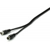 VIVANCO ANTENNA CABLE 5m COAX PLUG-COAX SOCKET 90 dB black - (48510)