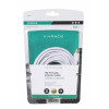 VIVANCO ANTENNA CABLE 5m COAX PLUG-COAX SOCKET FERRITE 110 dB white - (48516)