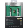 VIVANCO ANTENNA CABLE 5m COAX PLUG-SOCKET 110 dB HQ GOLD PLATED white - (43150)