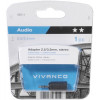 VIVANCO AUDIO ADAPTER 2.5mm Plug TO 3.5mm Socket COMPACT - (46511)
