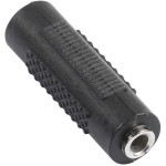 VIVANCO AUDIO ADAPTER 3.5mm JACK SOCKET TO 3.5mm JACK SOCKET black - (46108)