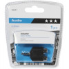 VIVANCO AUDIO ADAPTER 3.5mm JACK TO 2X RCA black - (46047)