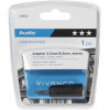 VIVANCO AUDIO ADAPTER 6.5mm JACK TO 3.5mm JACK black - (46065)