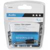 VIVANCO AUDIO ADAPTER 6.5mm JACK TO RCA black - (46049)
