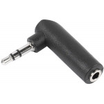 VIVANCO AUDIO ADAPTER ANGLED 3.5mm JACK - (46129)