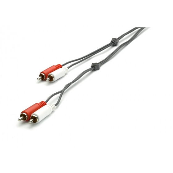 VIVANCO AUDIO CONNECTION CABLE 2x RCA to 2x RCA 2.5m - (46501)