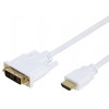 VIVANCO BULK HDMI CABLE TO DVI 1.5m - (22146)
