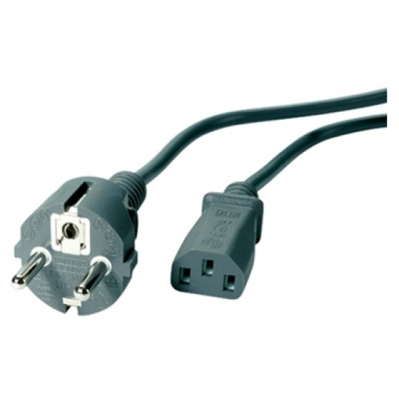 VIVANCO BULK POWER SUPPLY CABLE 3pin IEC 1.8m - (19384)