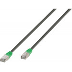 VIVANCO CAT6 UTP NETWORK ETHERNET CABLE RJ45 10m green black - (45913)