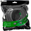 VIVANCO CAT6 UTP NETWORK ETHERNET CABLE RJ45 10m green black - (45913)