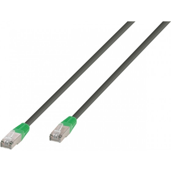 VIVANCO CAT6 UTP NETWORK ETHERNET CABLE RJ45 10m green black - (45913)