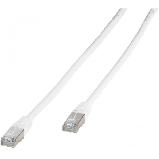 VIVANCO CAT6 UTP NETWORK ETHERNET CABLE RJ45 1m white - (45368)