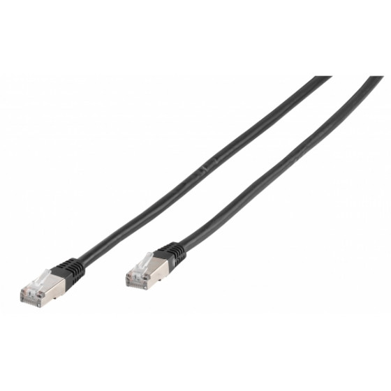 VIVANCO CAT6 UTP NETWORK ETHERNET CABLE RJ45 2m black - (45316)
