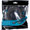 VIVANCO CAT6 UTP NETWORK ETHERNET CABLE RJ45 5m grey blue - (45912)