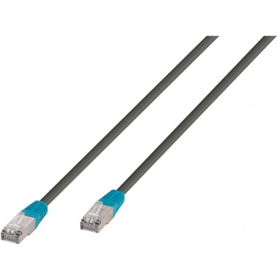 VIVANCO CAT6 UTP NETWORK ETHERNET CABLE RJ45 5m grey blue - (45912)