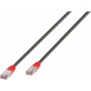 VIVANCO CAT6 UTP NETWORK ETHERNET CABLE RJ45 CABLE 2m red grey - (45911)