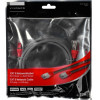 VIVANCO CAT6 UTP NETWORK ETHERNET CABLE RJ45 CABLE 2m red grey - (45911)